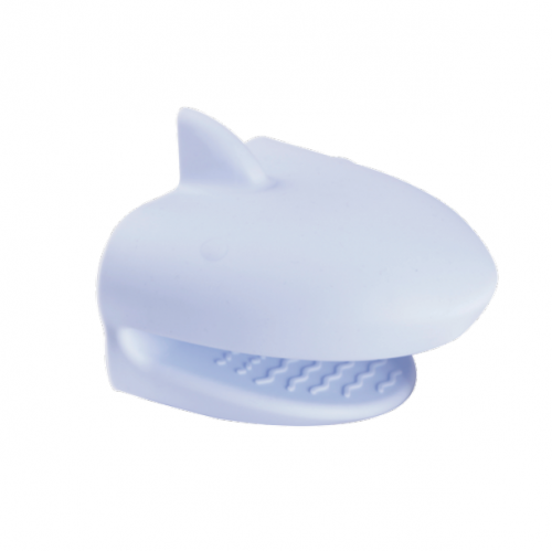 Silicone shark shape mitt