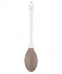 Silicone spoon with PS handle