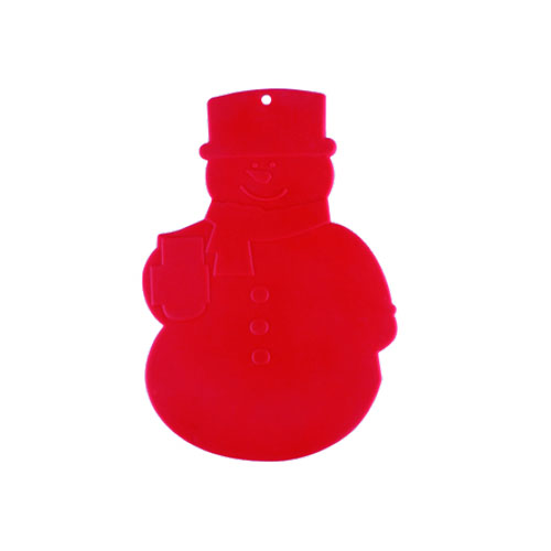 Silicone snowman shape pot mat