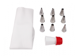 Decoration bag with 9 nozzles