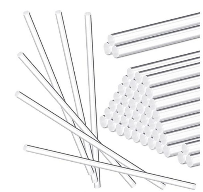 Acrylic Clear Long Candy Sticks