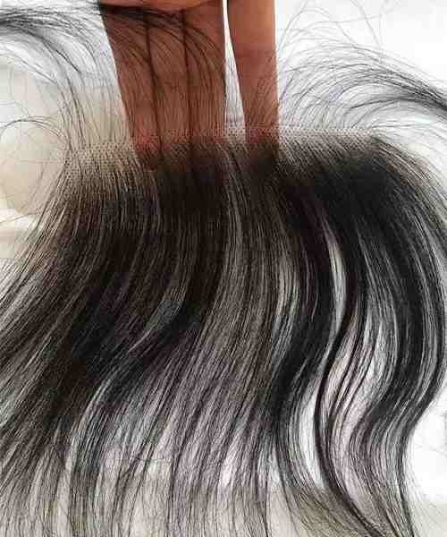 1Pcs HD Lace Bangs
