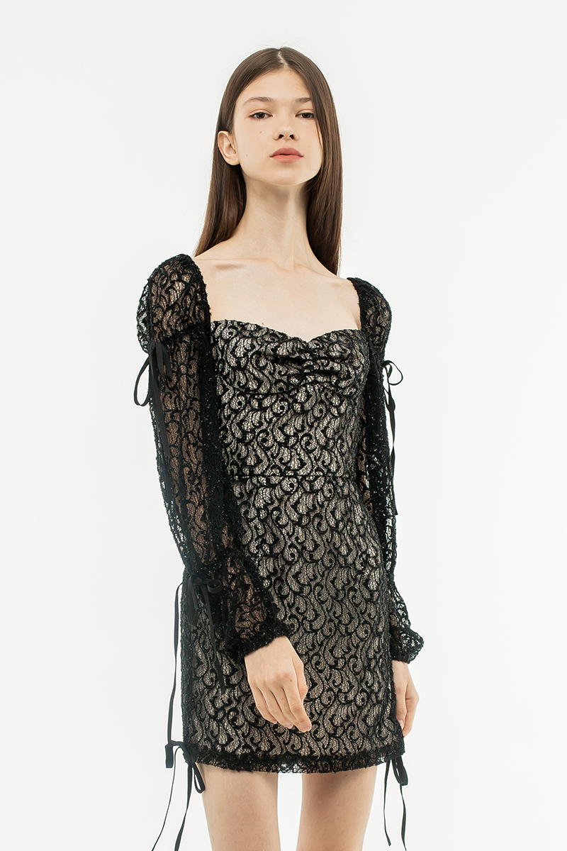 Black Lace Dress