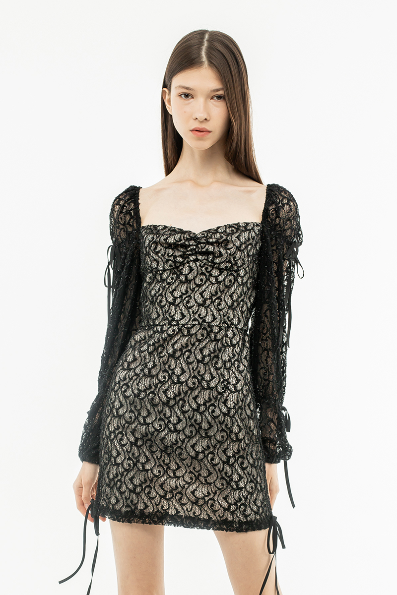 Black Lace Dress