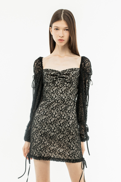 Black Lace Dress