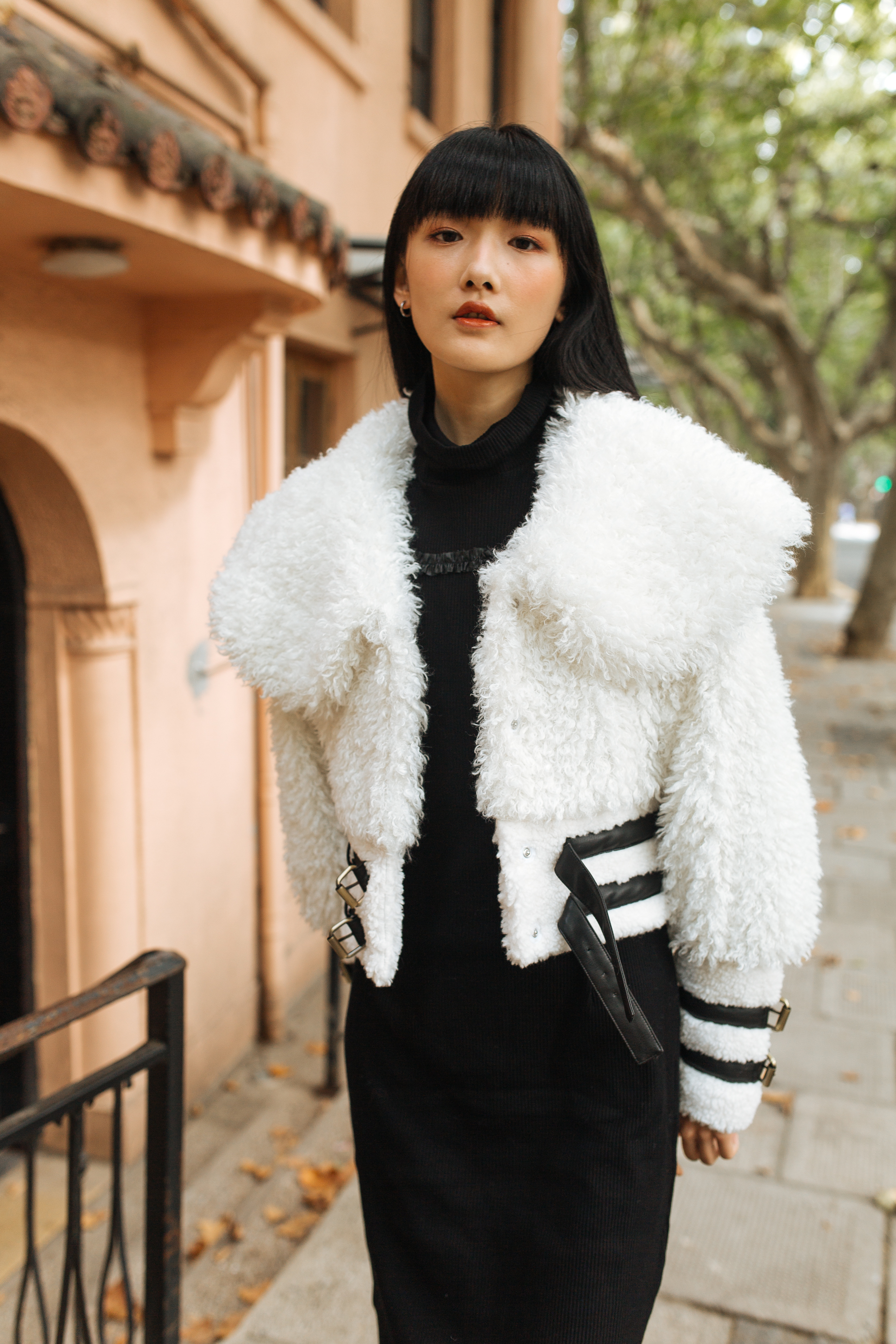 White Fur Coat