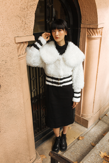 White Fur Coat