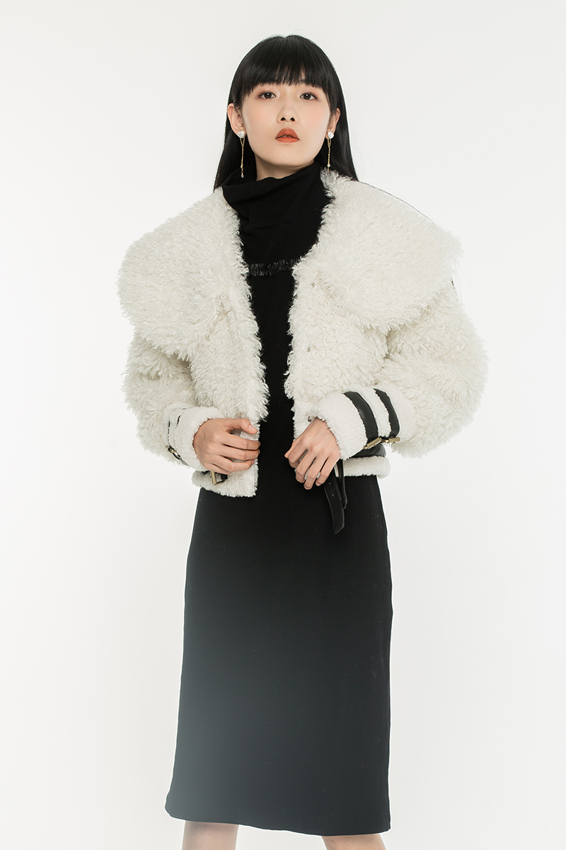 White Fur Coat