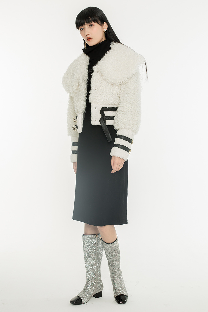 White Fur Coat