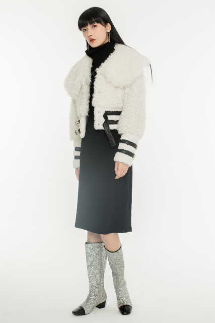 White Fur Coat