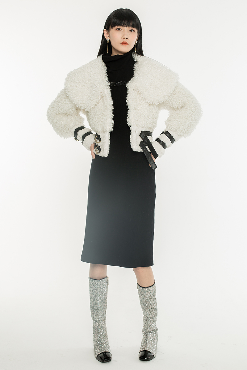 White Fur Coat