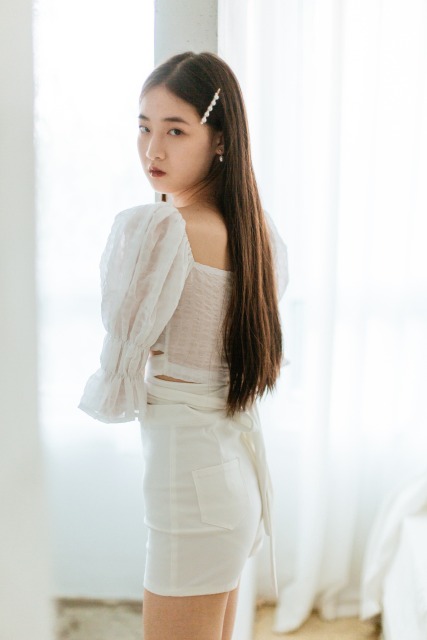 White Short Top
