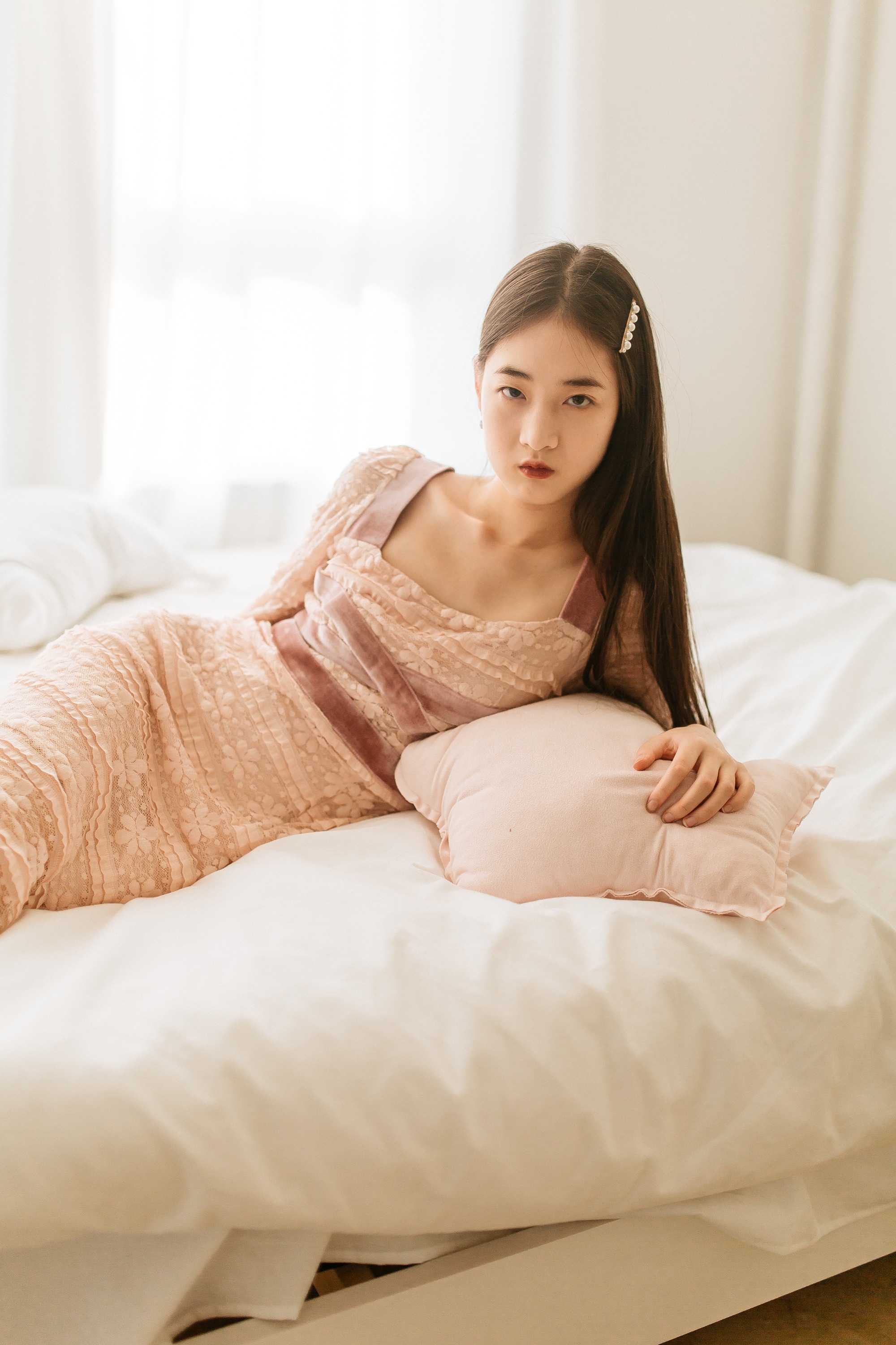 Pink Lace Dress