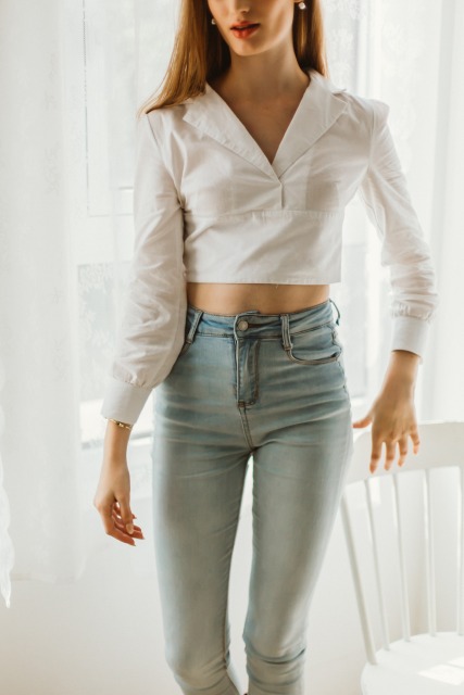 Linen White Blouse