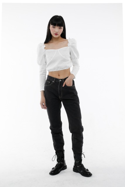 Linen White Top