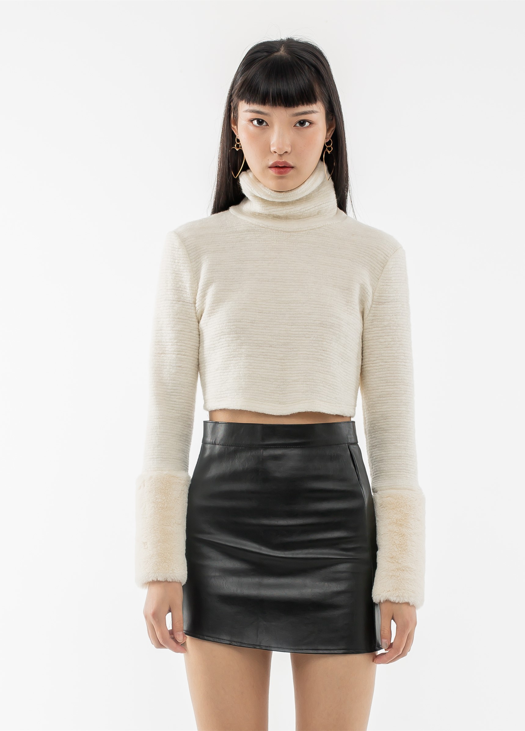 Beige Stripe Sweater