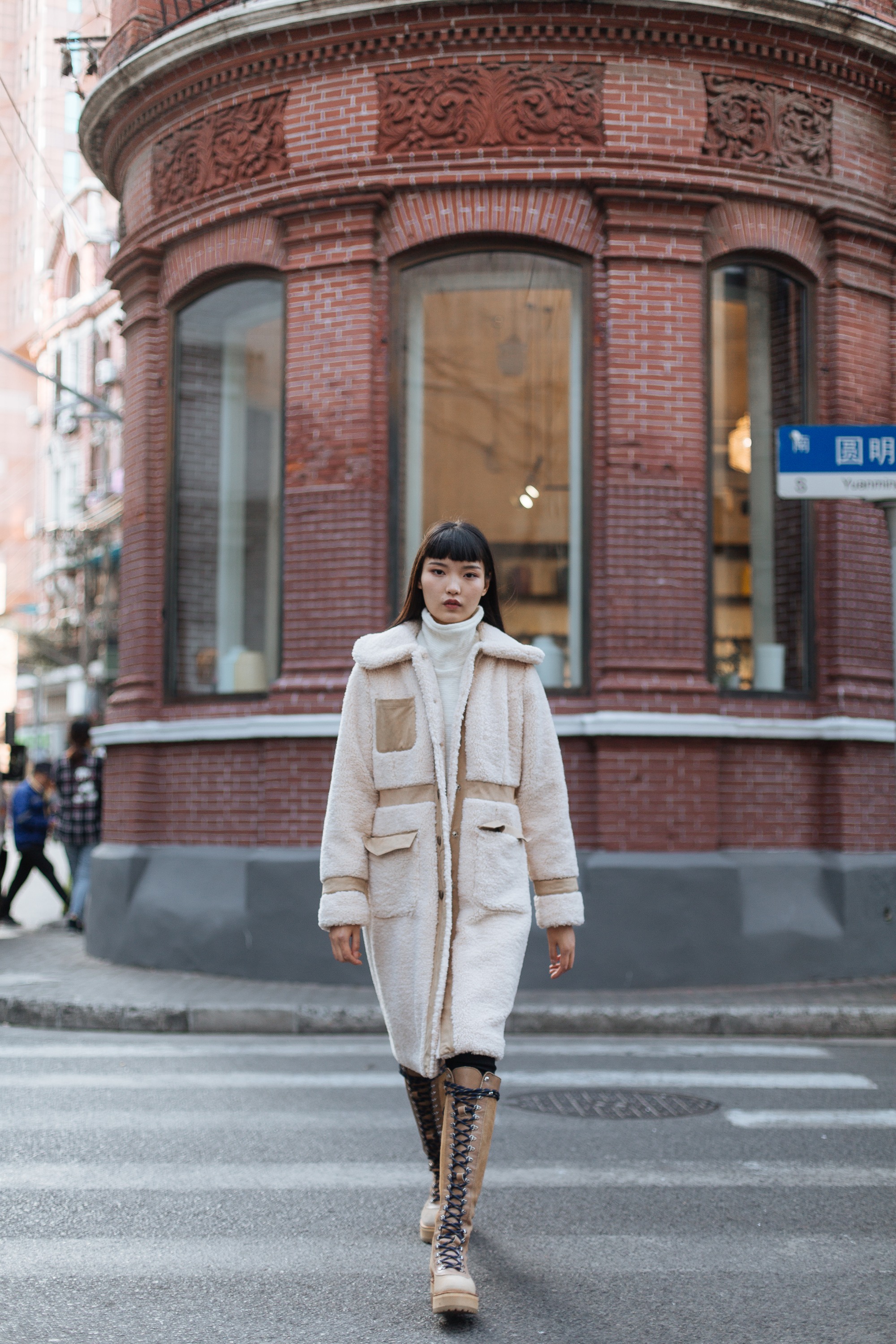 Khaki Goat Coat