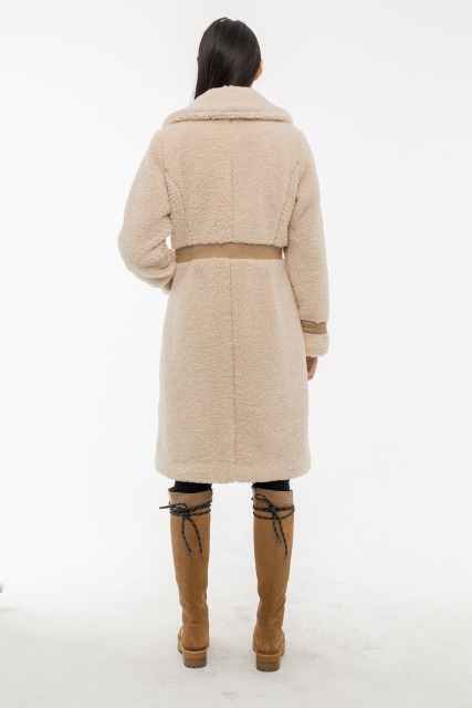 Khaki Goat Coat