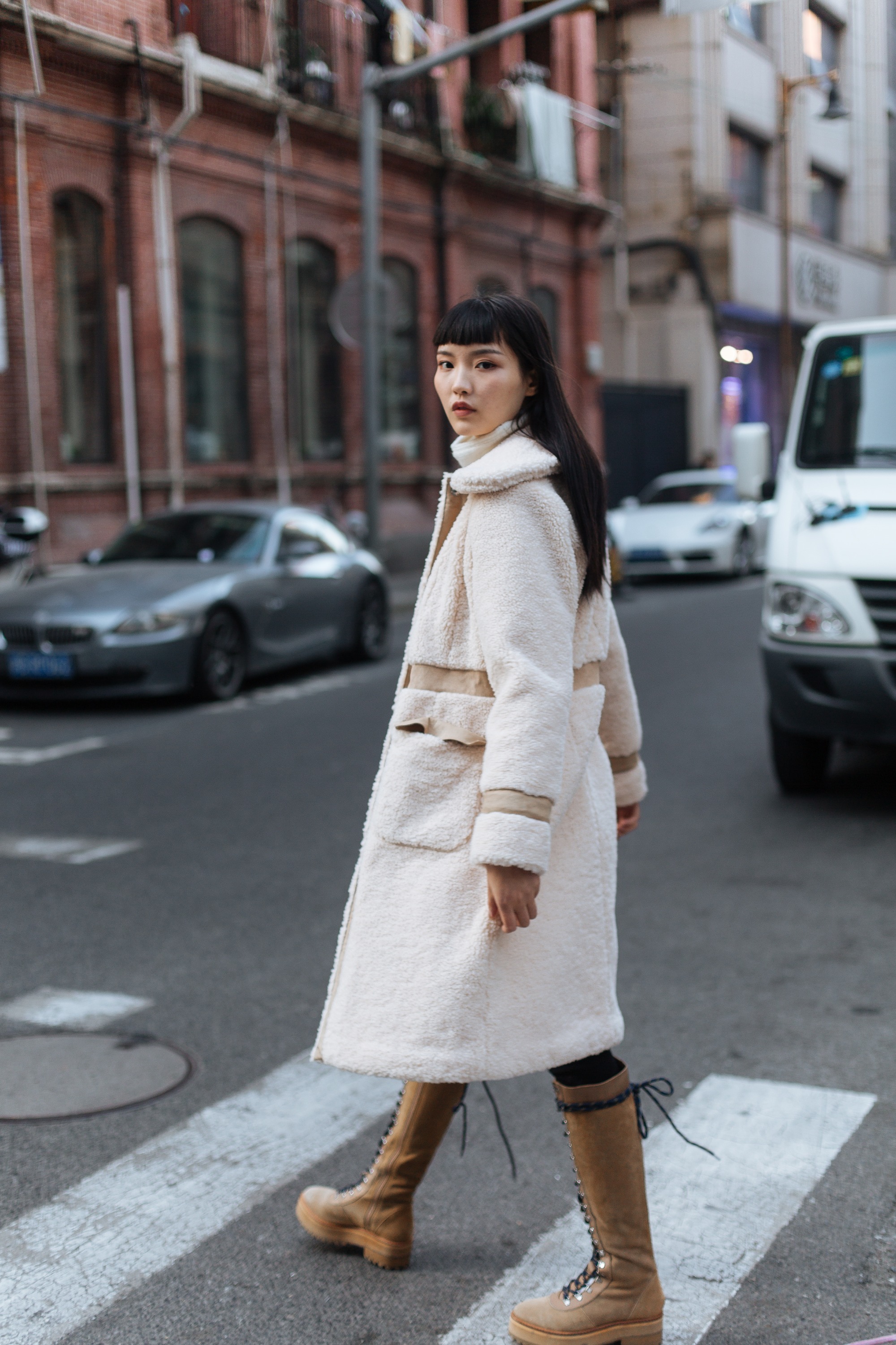 Khaki Goat Coat