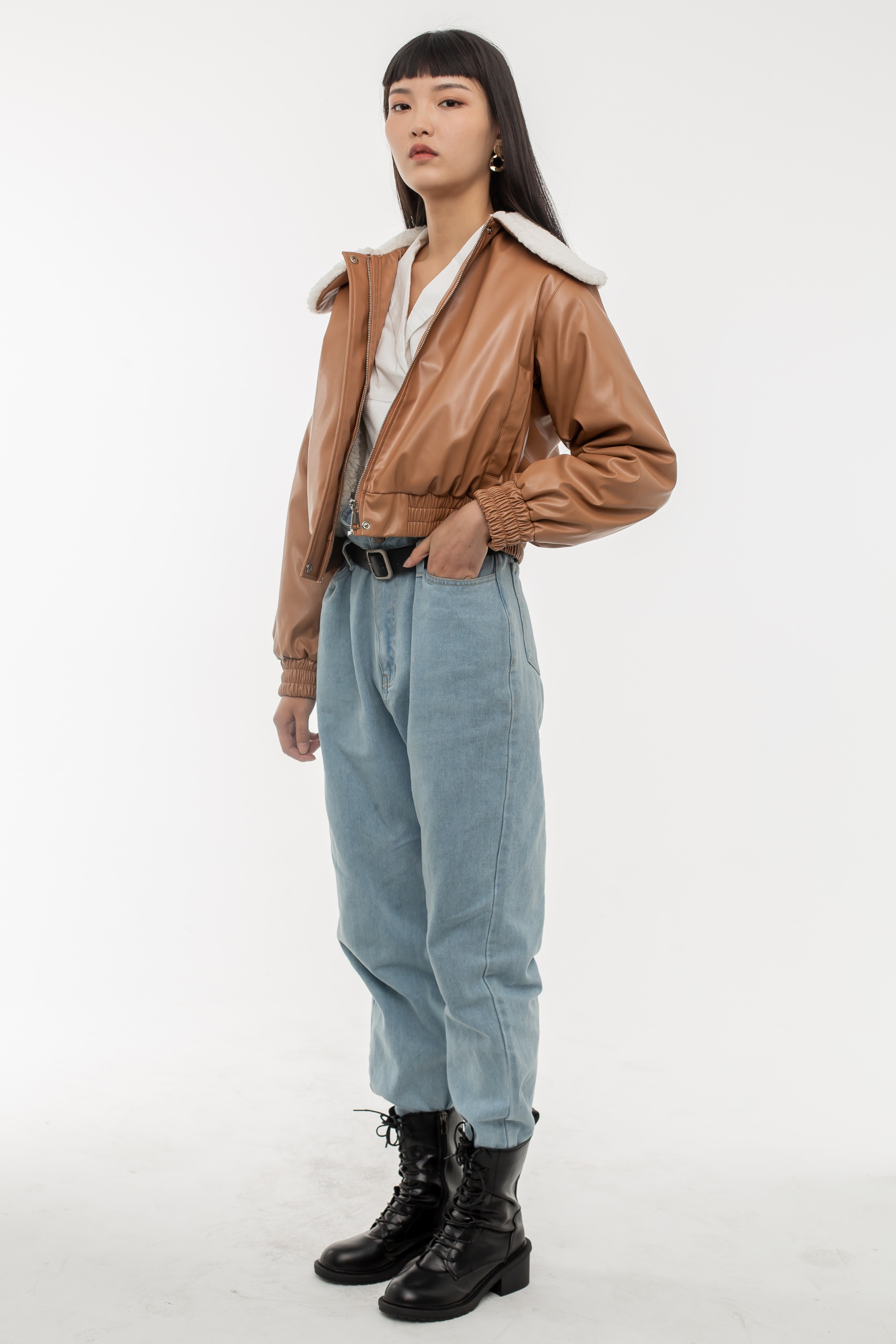 PU Leather Jacket