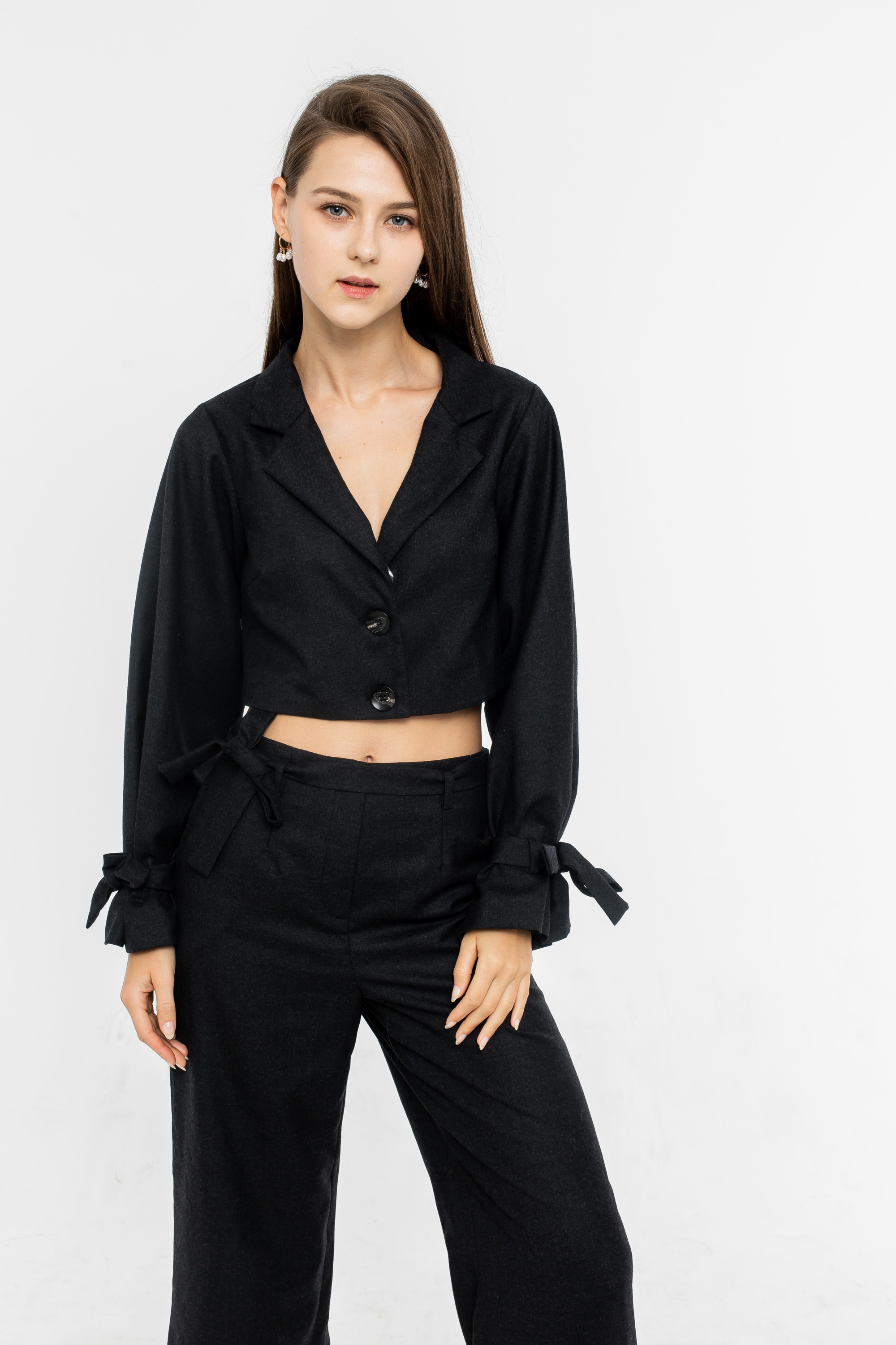 Black Short Blazer