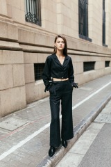 Black Short Blazer