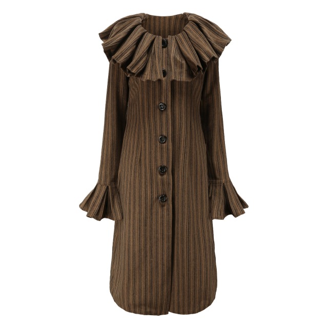 Brown Stripe Coat