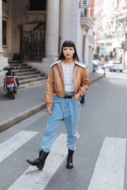 PU Leather Jacket