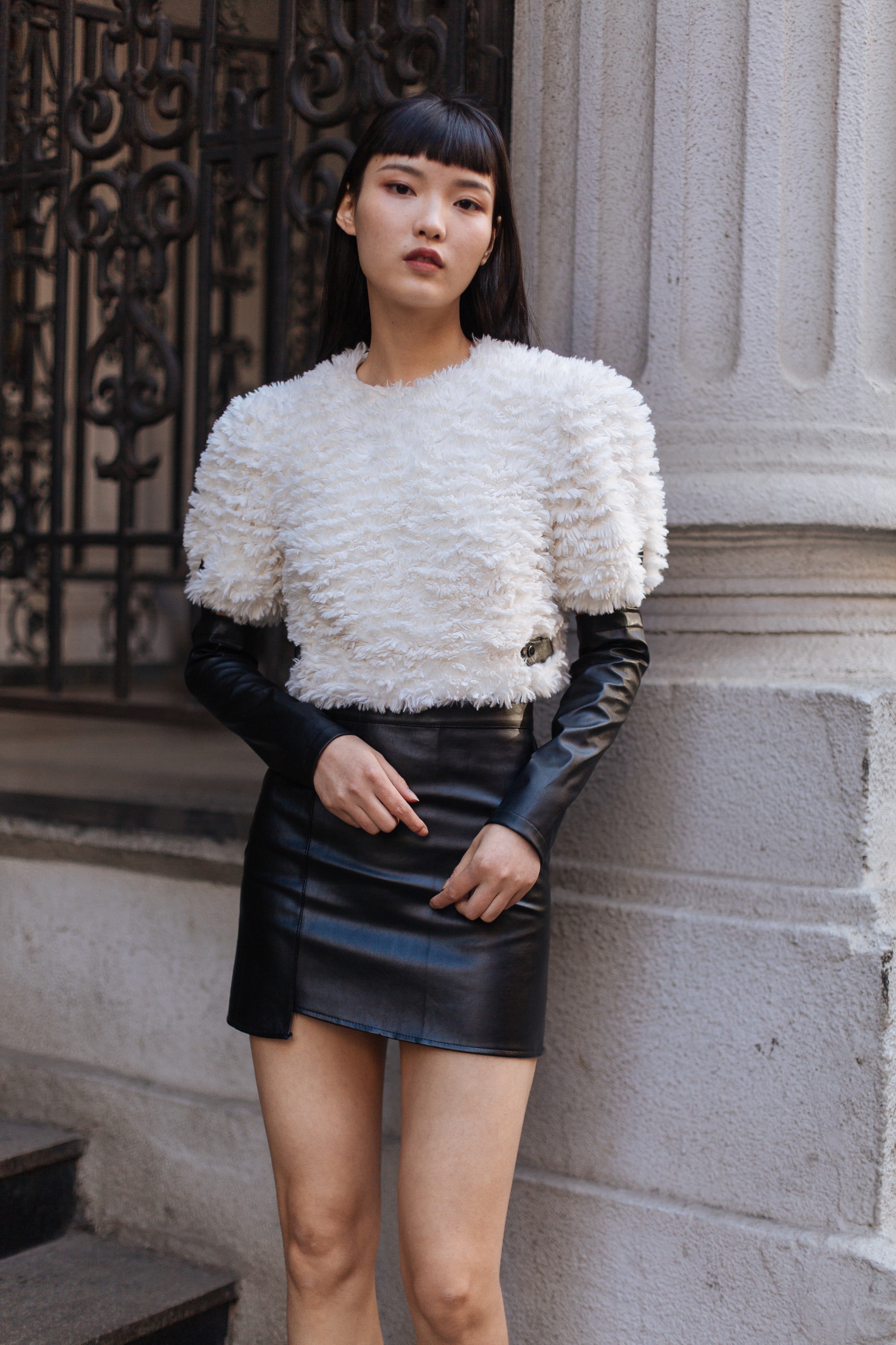 Fluffy Short Top