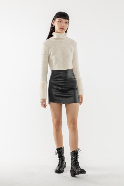 Beige Stripe Sweater