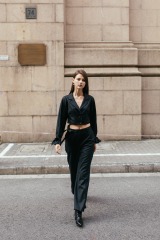 Black Short Blazer