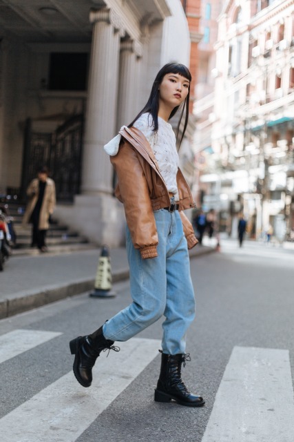 PU Leather Jacket