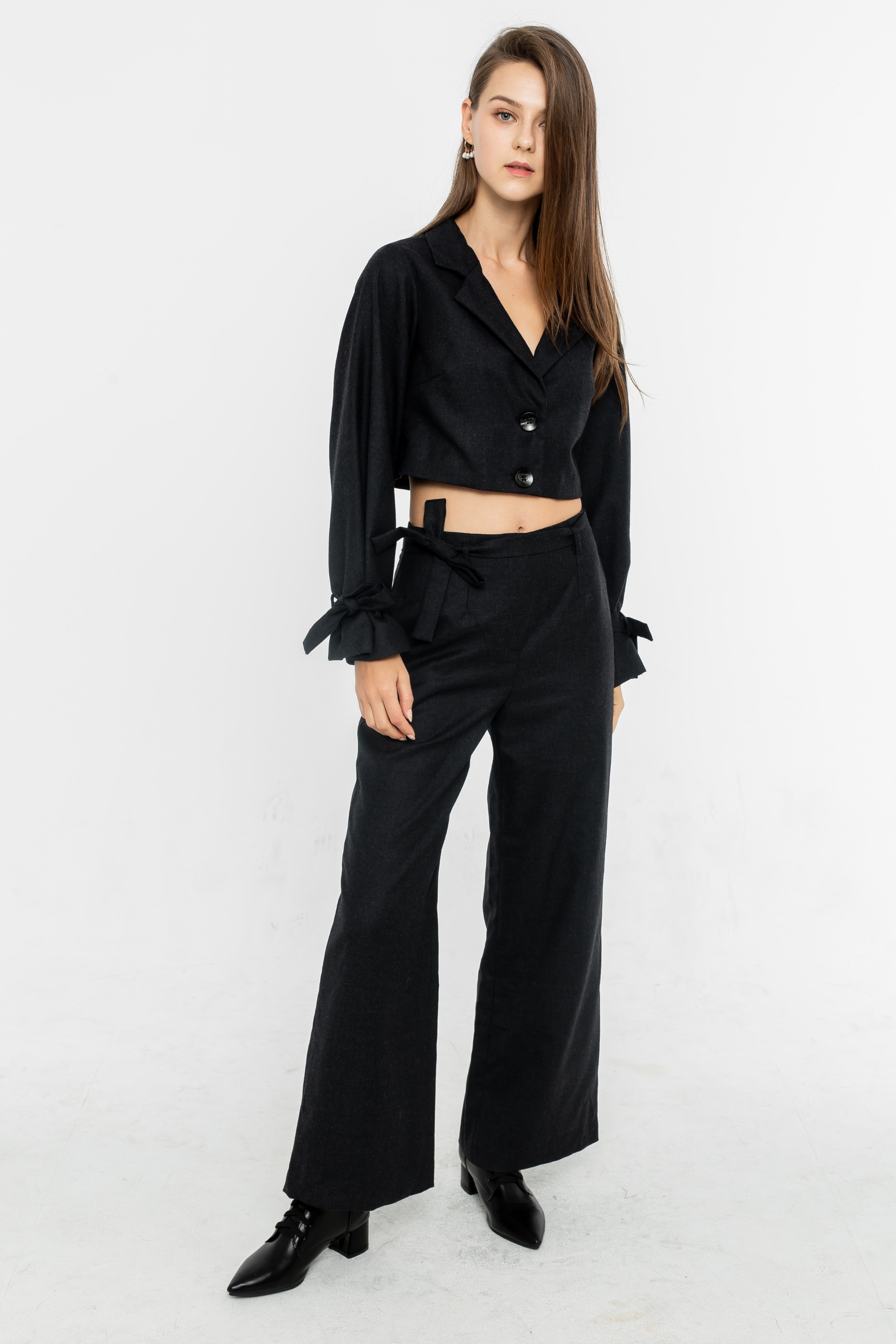 Black Short Blazer
