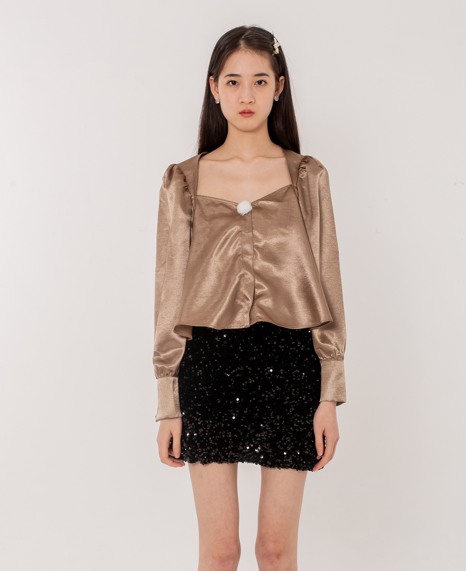 Golden Silk Top