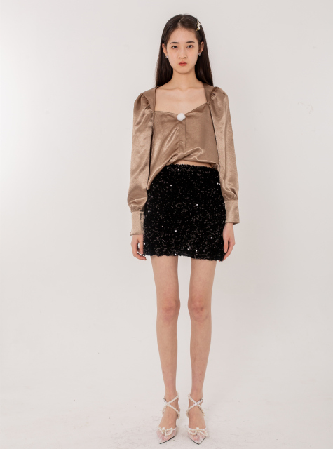 Golden Silk Top