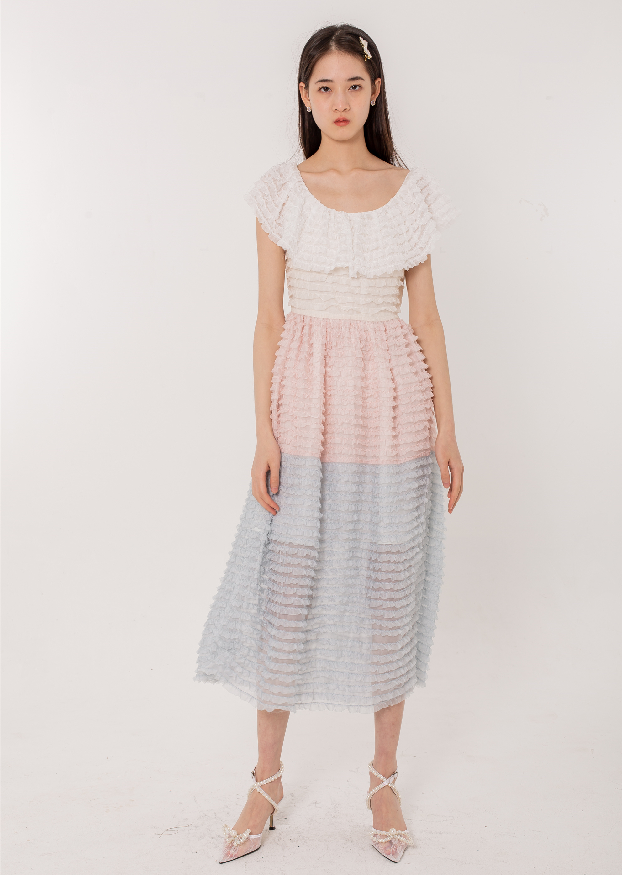 Multiple Color Cake Dress