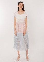 Multiple Color Cake Dress