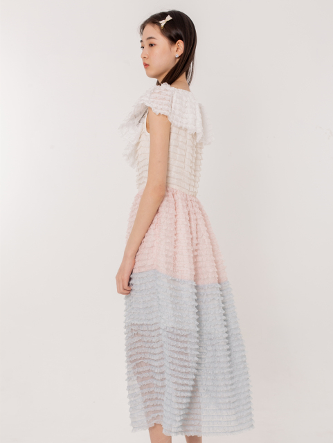 Multiple Color Cake Dress