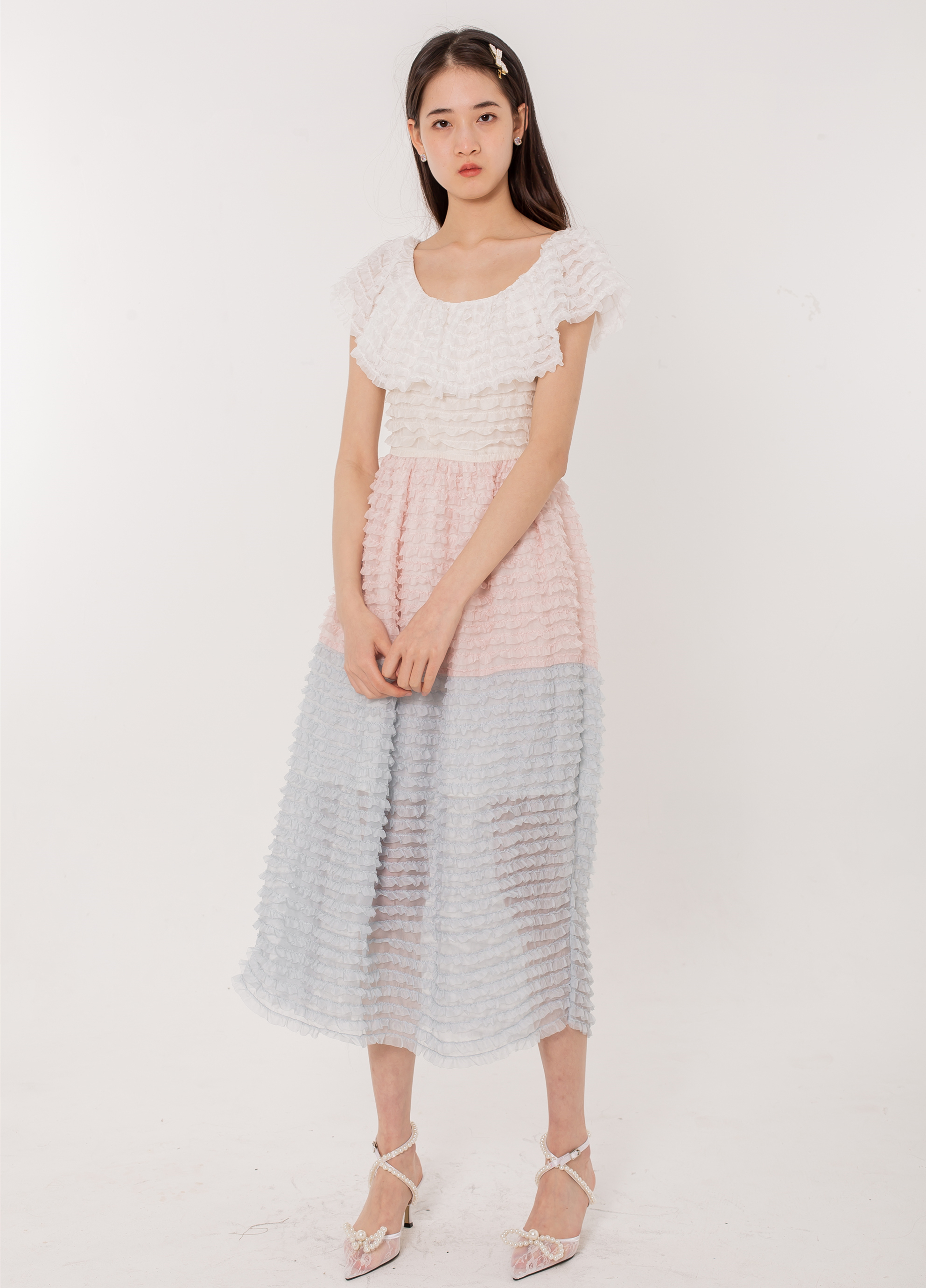 Multiple Color Cake Dress
