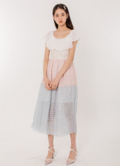 Multiple Color Cake Dress