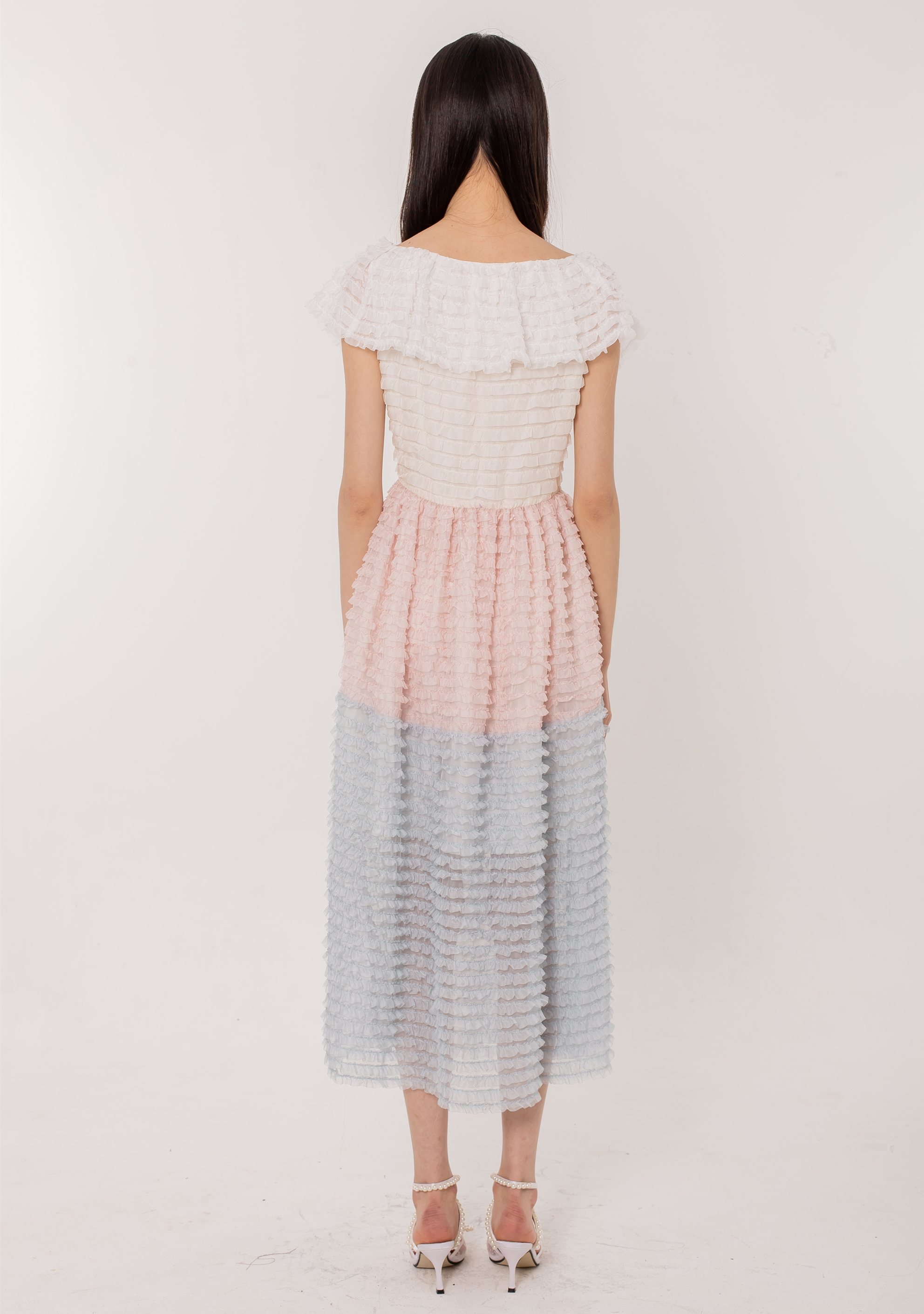 Multiple Color Cake Dress