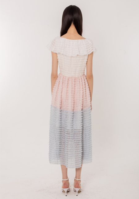 Multiple Color Cake Dress