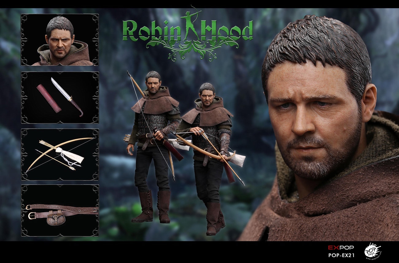 POPTOYS 1/6 Chivalrous Robin Hood Action Figure