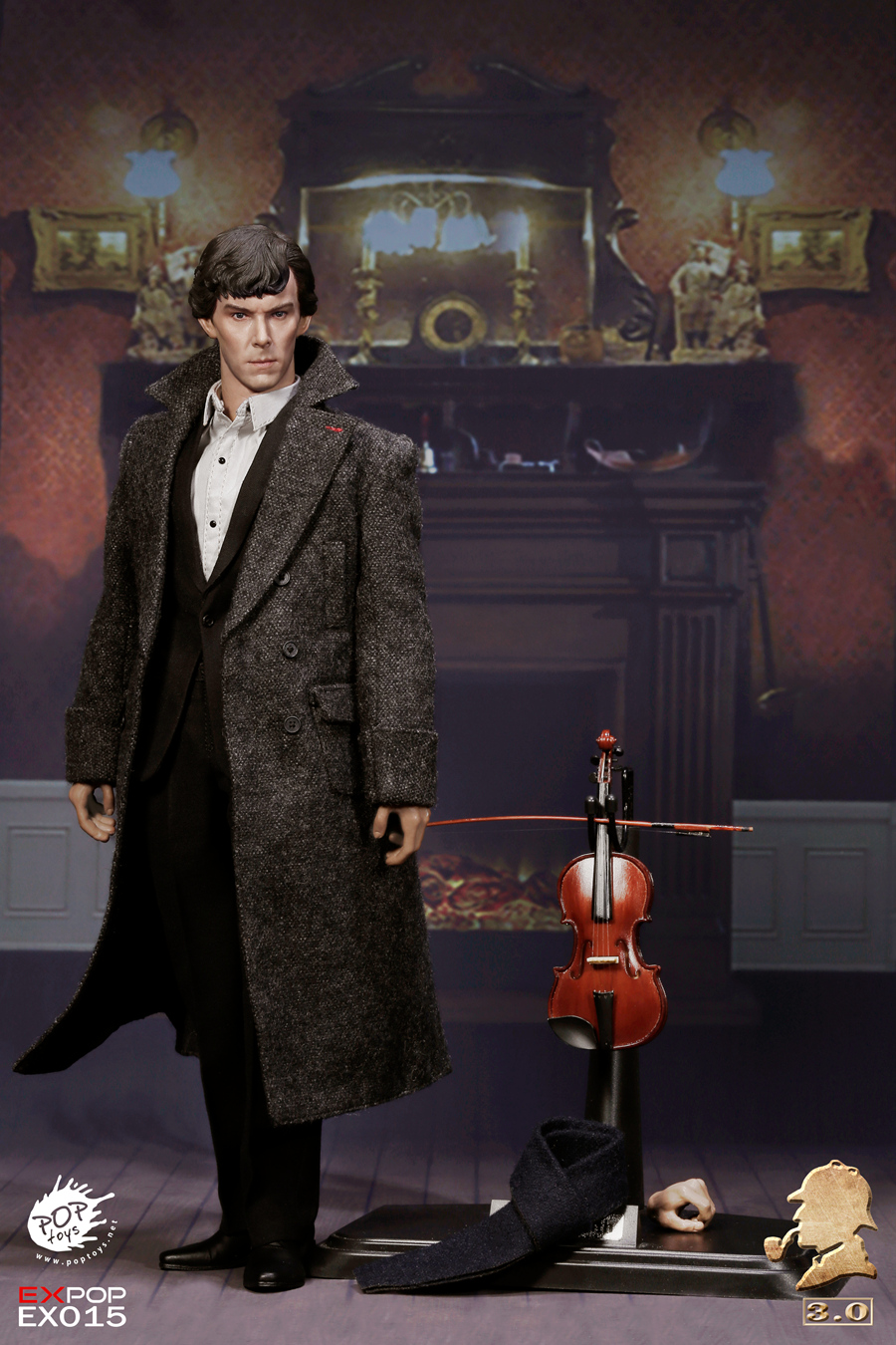 POPTOYS 1/6 EX015 British Detective Sherlock 3.0