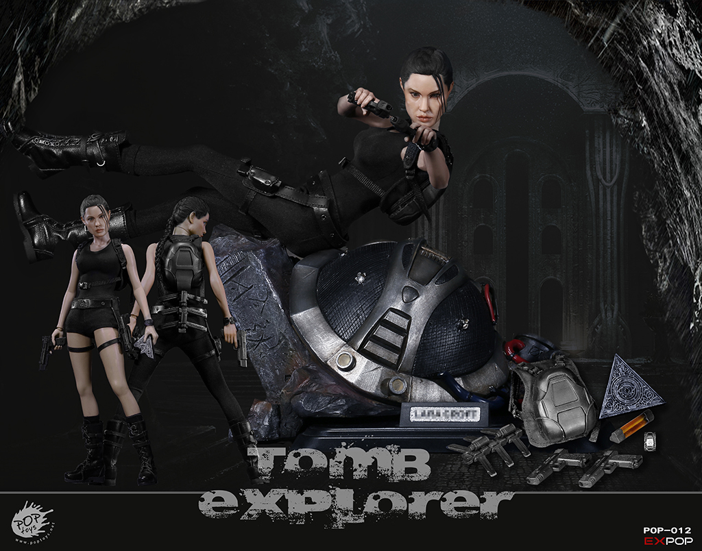 POPTOYS 1/6 EX012 The Tomb Explorer - Standard/Deluxe Version