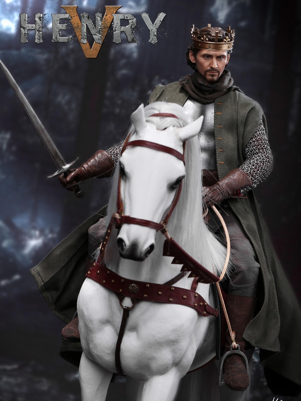 POPTOYS 1/6 EX22 King Henry V of England War horse