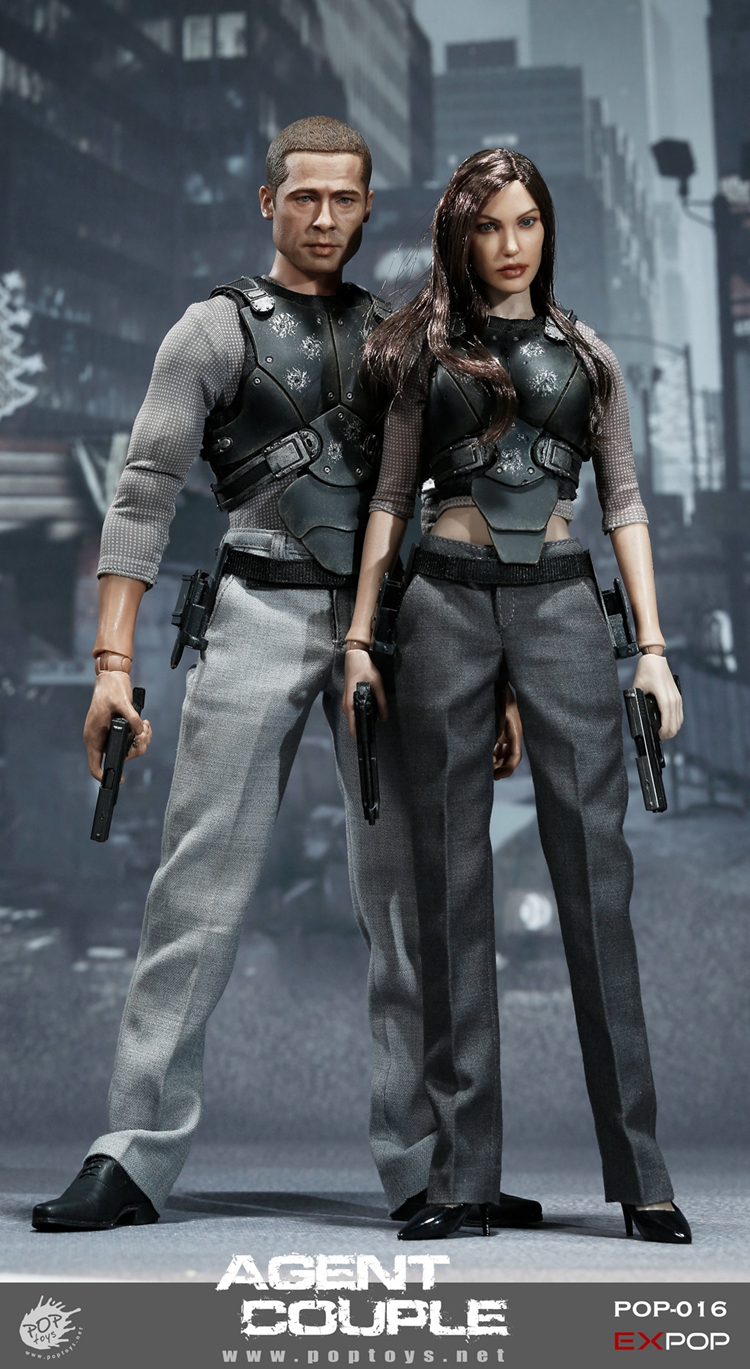 POPTOYS製 1/6 Agents Couple Mrs. Smith 1/6 Scale Agent Couple Mrs