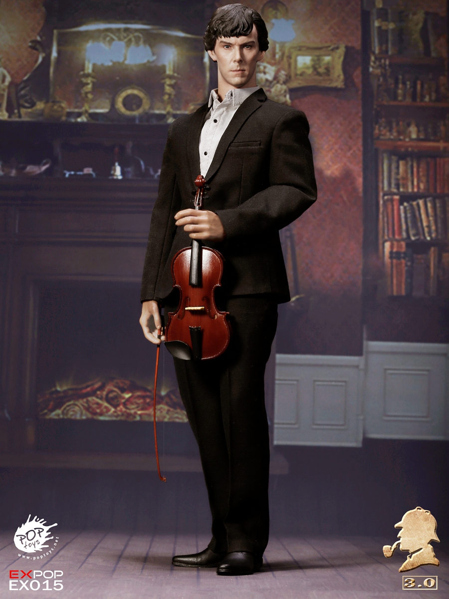 POPTOYS 1/6 EX015 British Detective Sherlock 3.0