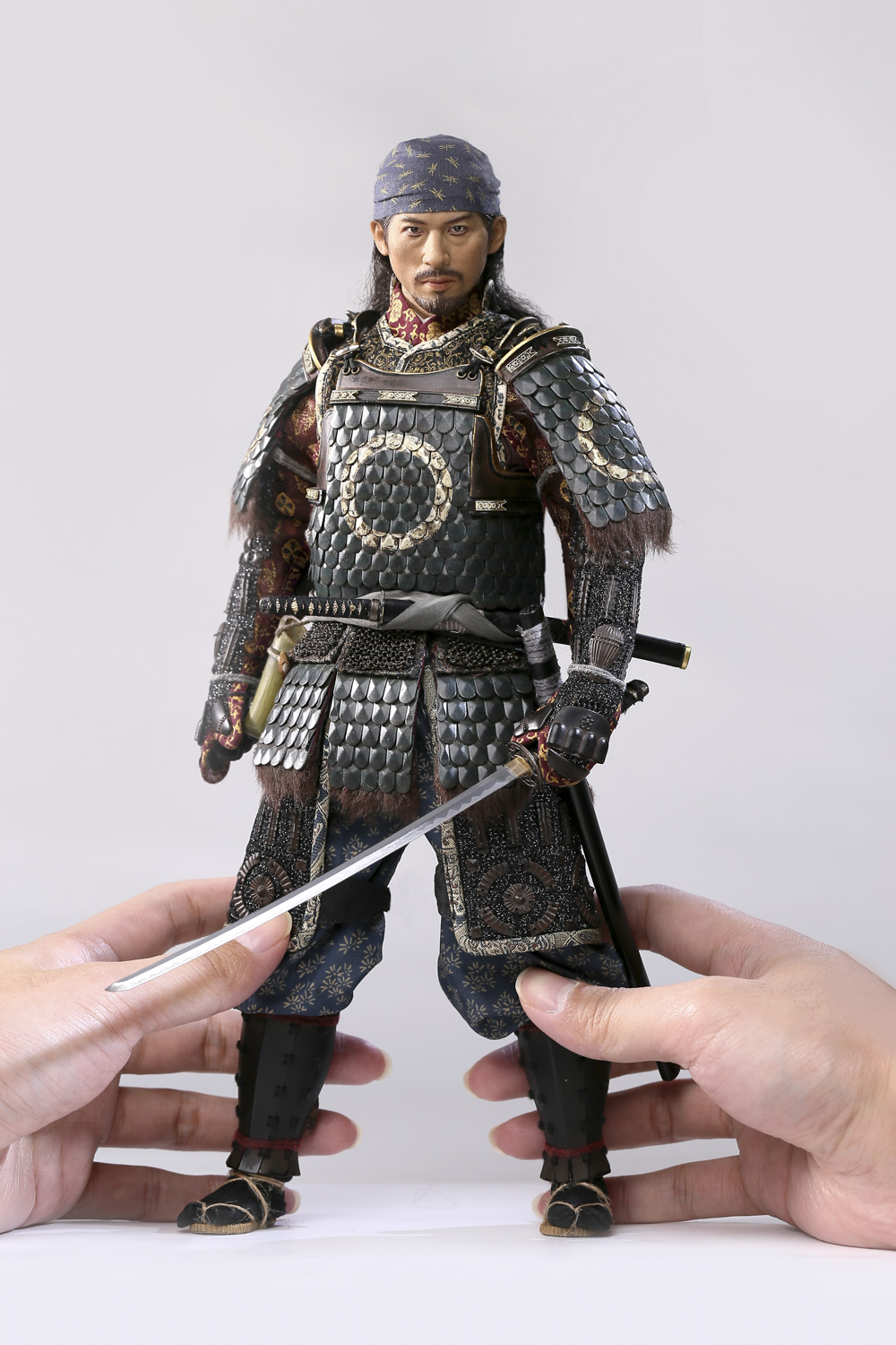 POPTOYS 1/6 EX031 Brave Samurai UJIO Standard 100% alloy-made,steel fish scale armor