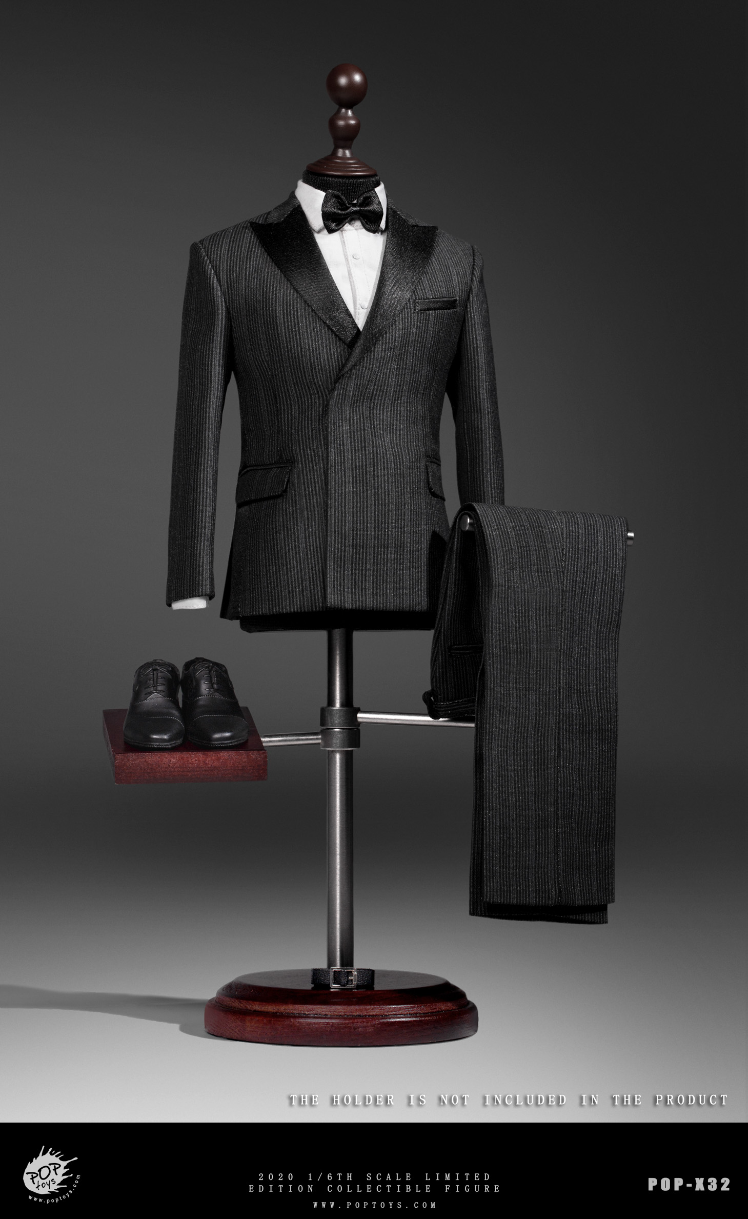 POPTOYS 1/6型系列-高定版 POP-X32 男士条纹礼服套装